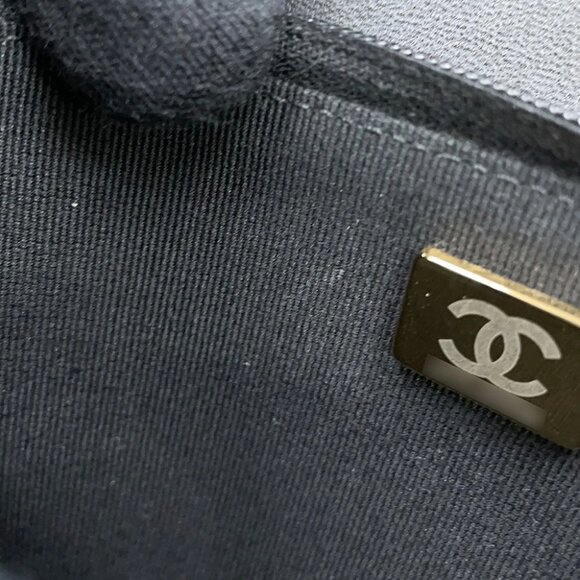 CHANEL Monaco Series Chain Wallet Lambskin Black AP3076 - Picture 11 of 14